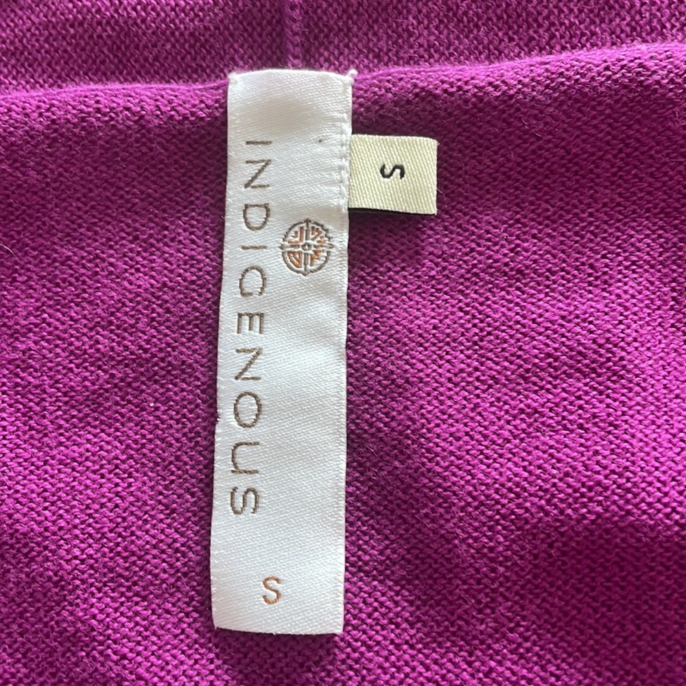 🌸🌸HOST PICK  🌸🌸 Indigenous size small purple essential knit cardigan - Picture 6 of 11
